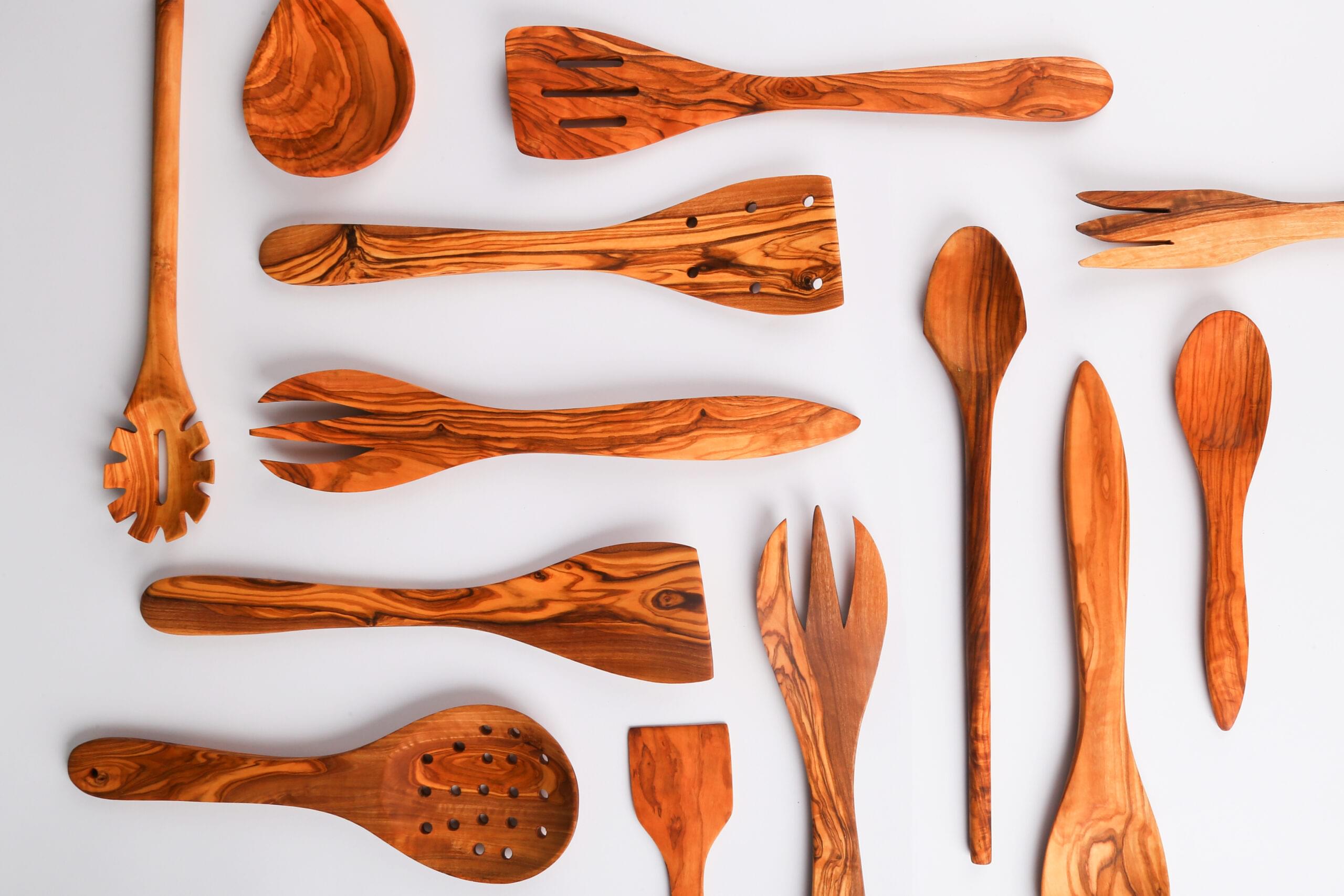 olive wood Products-cutlery